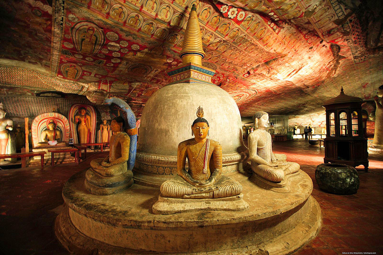 Dambulla Cave Temple in Sri Lanka