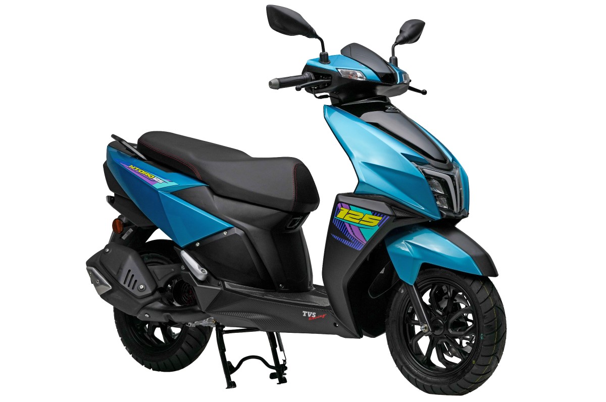 TVS Ntorq rental scooter