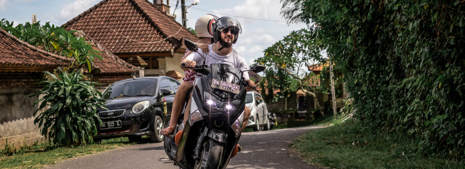 Bike rider in Sri Lanka