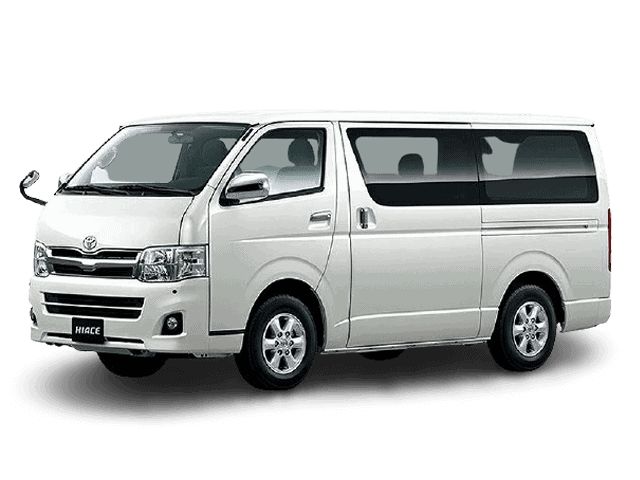 Toyota KDH van used for SKY Taxi Service & Tours transfers